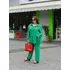 Жіночий костюм-жатка Зелений р.52